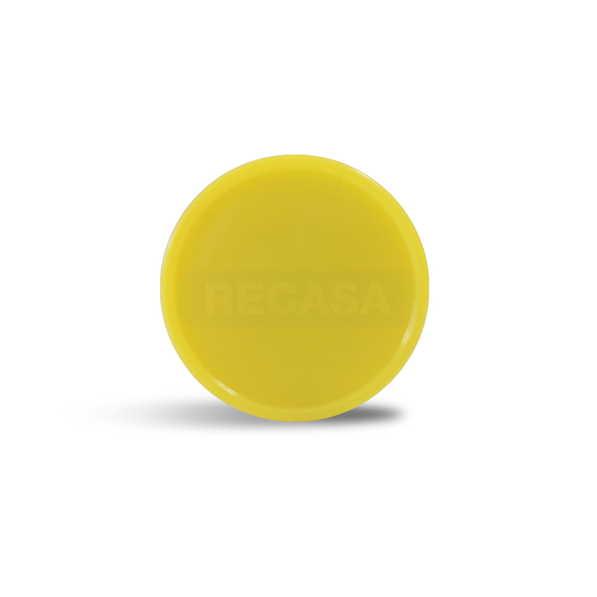 20 mm, amarillo Cinta magnética de color